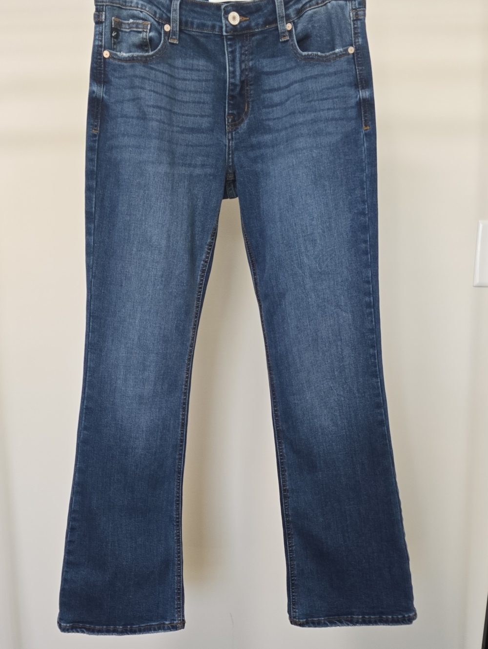 KanCan Dark Blue Wide Leg Jeans